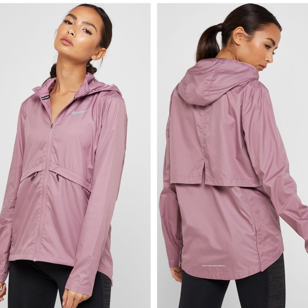 Nike Running Hooded Essential Jacket Purple Extra Large